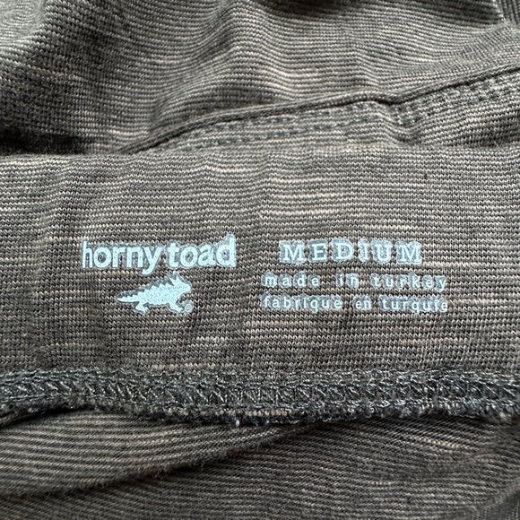 HORNY TOAD NWOT ORGANIC COTTON TURNSTYLE A-LINE SKIRT CHOCOLATE BROWN  | SMALL - Picture 7 of 7